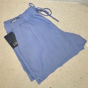 GAP 'Linen Pull-on drawstring Shorts